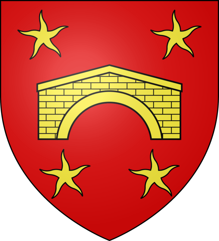 Blason de la commune de Pont-de-Buis-lès-Quimerch.