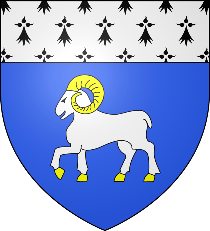 Blason de la ville de Quimper.