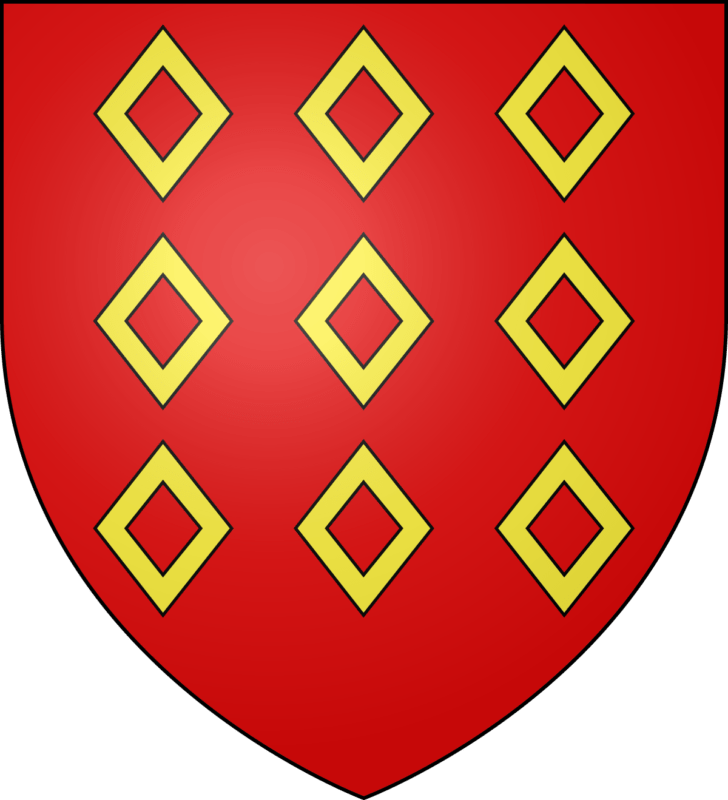 Blason de la commune de Rohan.