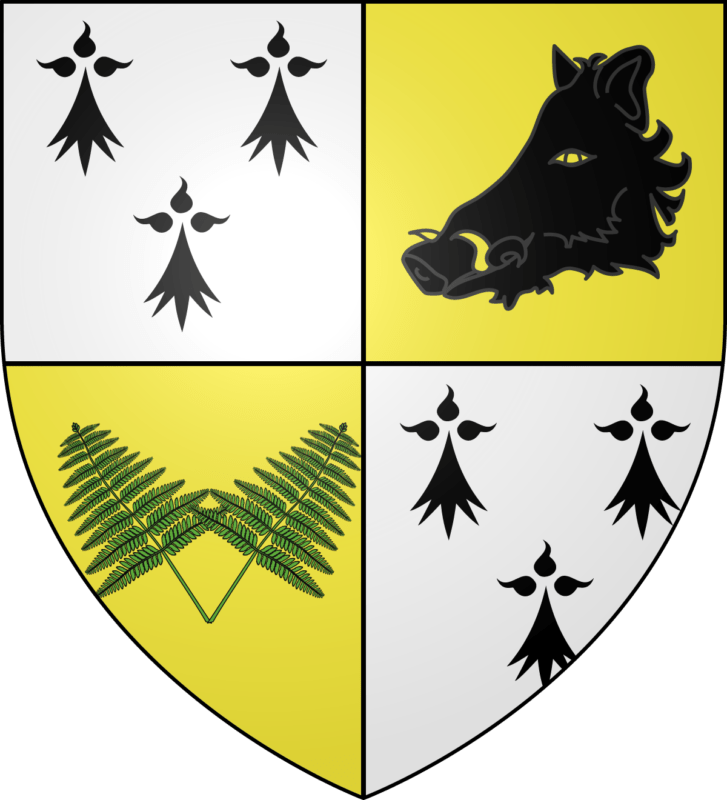 Blason de la commune de Romagné.