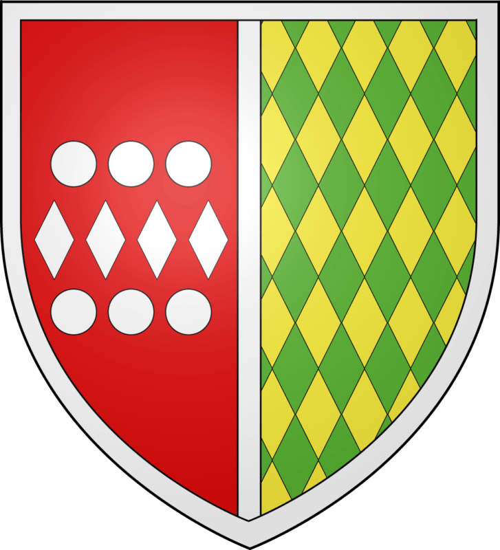 Blason de la commune de Saint-Aubin-d'Aubigné.