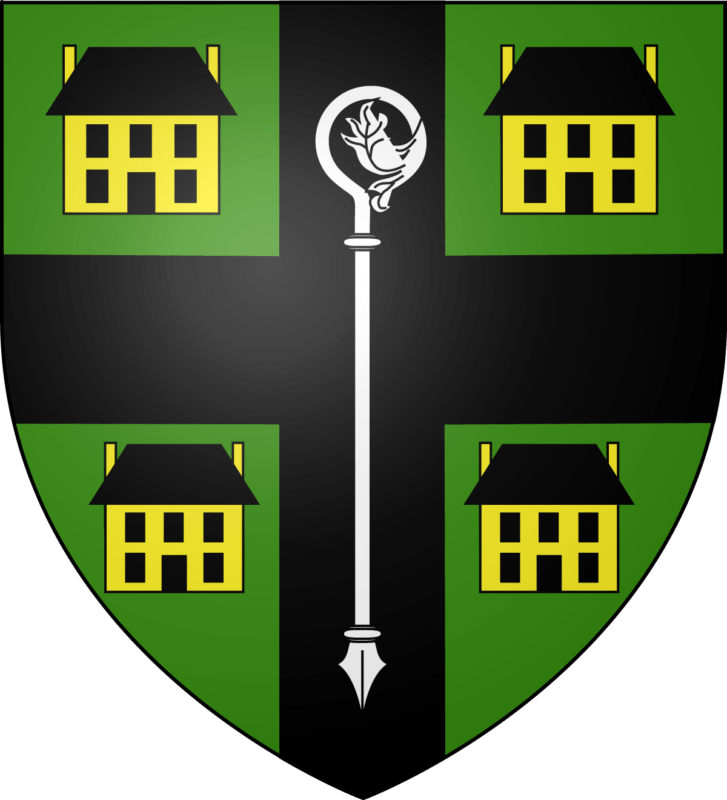 Blason de la commune de Saint-Coulomb.