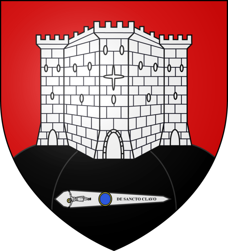 Blason de la commune de Saint-Evarzec.