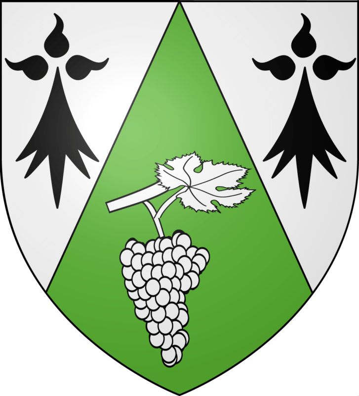 Blason de la commune de Saint-Fiacre-sur-Maine.