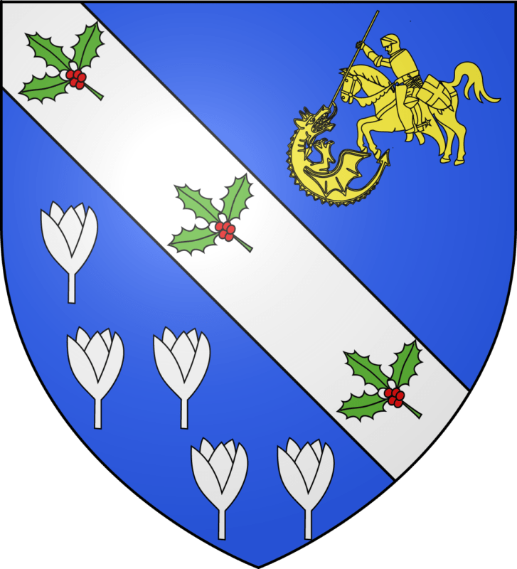 Blason de la commune de Saint-Georges-de-Reintembault.