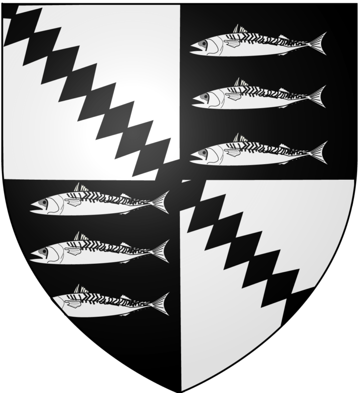 Blason de la commune de Saint-Guinoux.