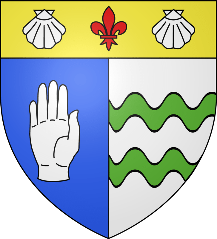 Blason de la commune de Saint-Méloir-des-Ondes.