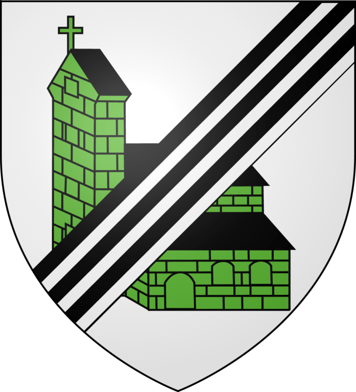 Blason de la commune de Saint-Sulpice-la-Forêt.