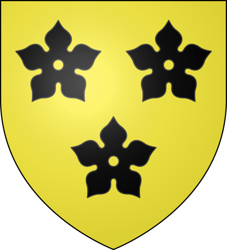 Blason de la commune de Sérent.