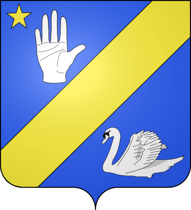 Blason de la commune de Taden.