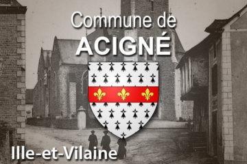 Commune de Acigné.