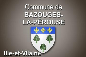 Commune de Bazouges-la-Pérouse.