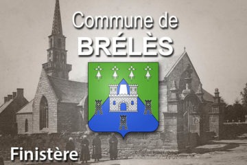 Commune de Brélès dans le département du Finistère (29).