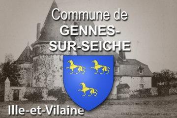 Commune de Gennes-sur-Seiche.