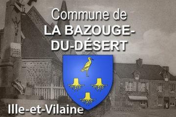Commune de La Bazouge-du-Désert.