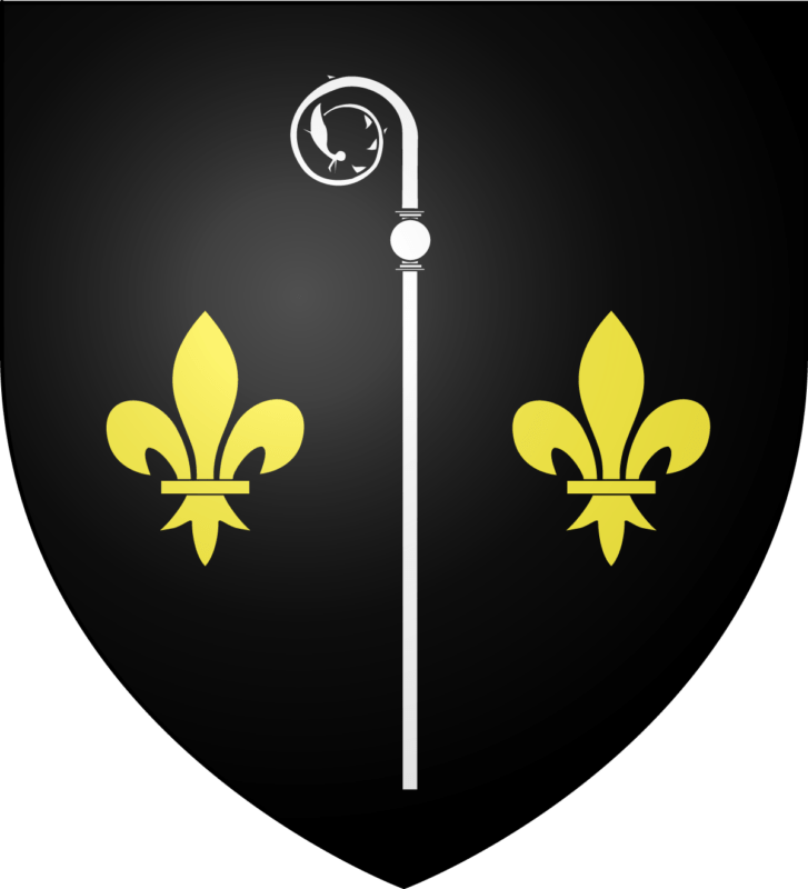 Blason de la commune de Le Tronchet.