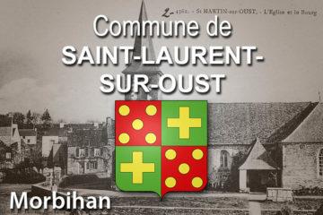 Commune de Saint-Laurent-sur-Oust.