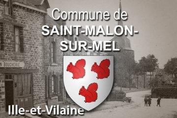 Commune de Saint-Malon-sur-Mel.