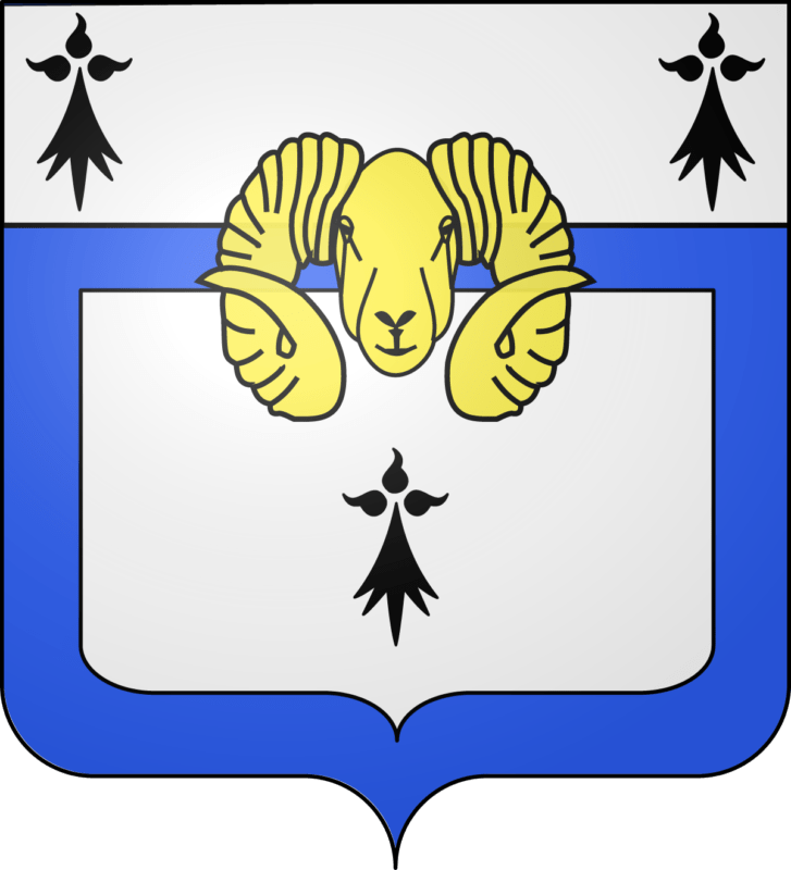 Blason de la commune de Gouesnach.