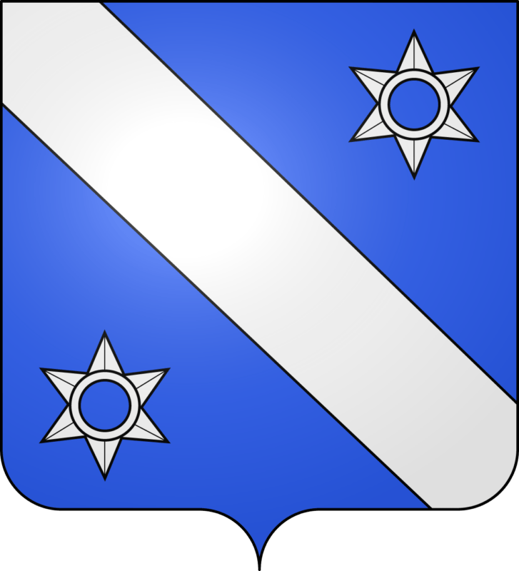 Blason de la commune de Brusvily.