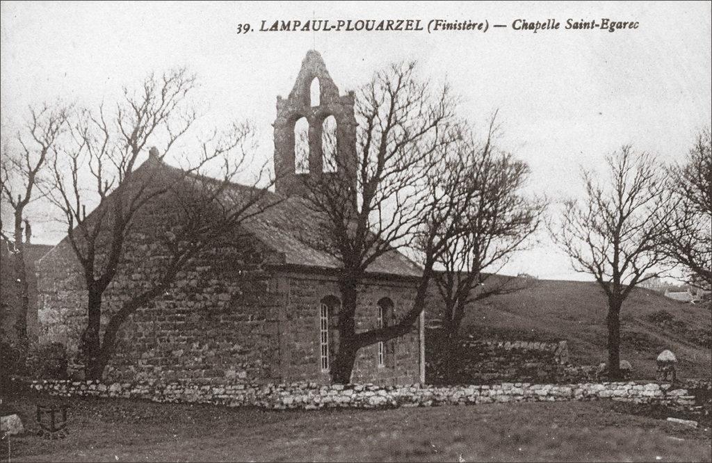 La Chapelle de Saint-Évareg sur la commune de Lampaul-Plouarzel