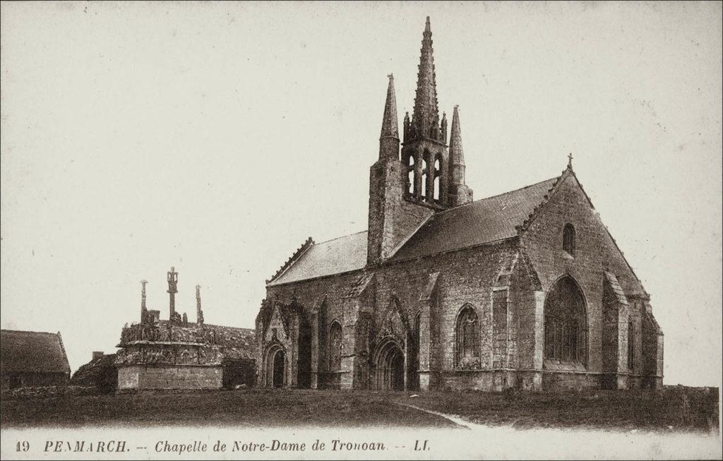 Chapelle Notre Dame de Tronoën sur la commune de Saint-Jean Trolimon.