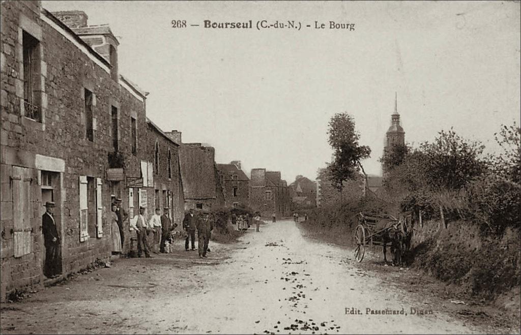 L'entrée dans le bourg de Bourseul.