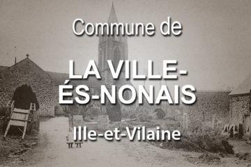 Commune de La Ville-és-Nonais.