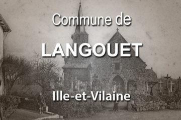 Commune de Langouet.