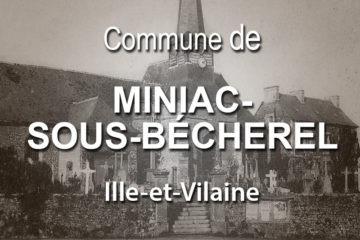 Commune de Miniac-sous-Bécherel.