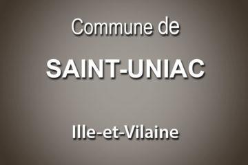Commune de Saint-Uniac.