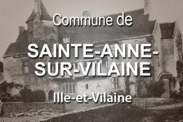 Commune de Sainte-Anne-sur-Vilaine.