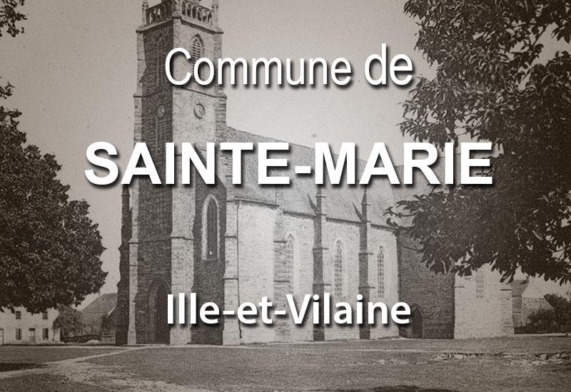 SainteMarie, une commune d'IlleetVilaine Bretagne découverte