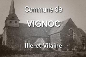 Commune de Vignoc.
