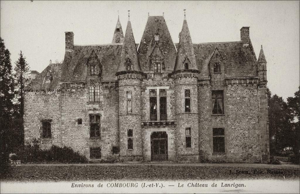 Le château de Lanrigan au début des années 1900.