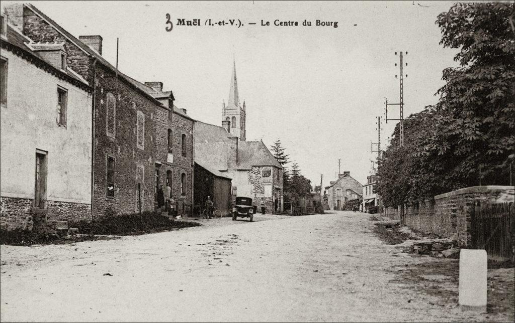 Carte postale de Muel.