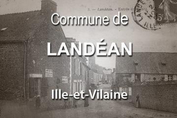 Commune de Landéan.