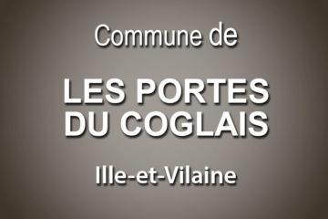 Commune de Les Portes du Coglais.