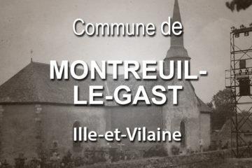 Commune de Montreuil-le-Gast.