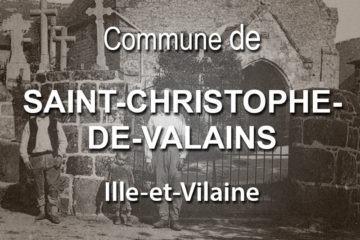 Commune de Saint-Christophe-de-Valains.