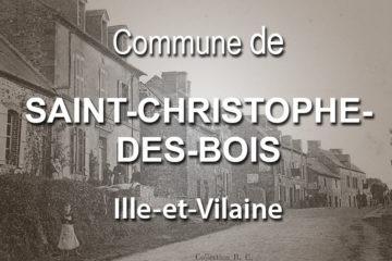 Commune de Saint-Christophe-des-Bois.