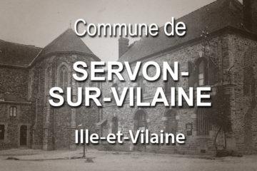 Commune de Servon-sur-Vilaine.