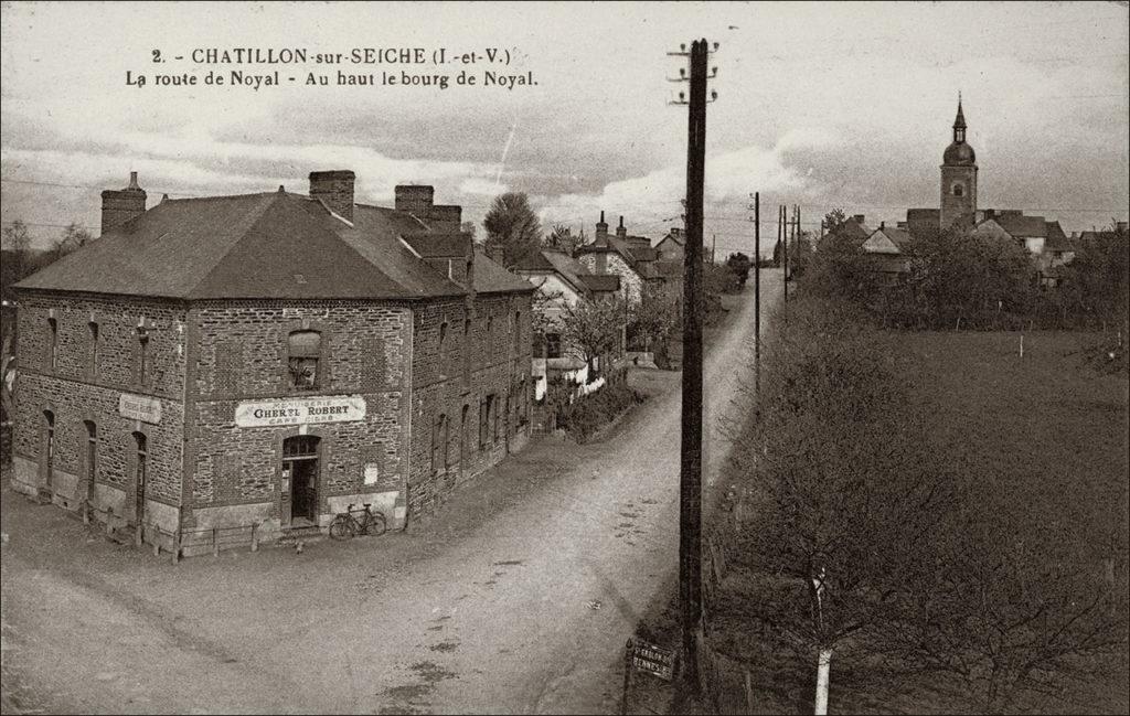 Carte postale de Noyal-Châtillon-sur-Seiche.