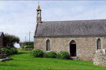 La chapelle de Kerlanou de Ploudalmézeau dans le Finistère.