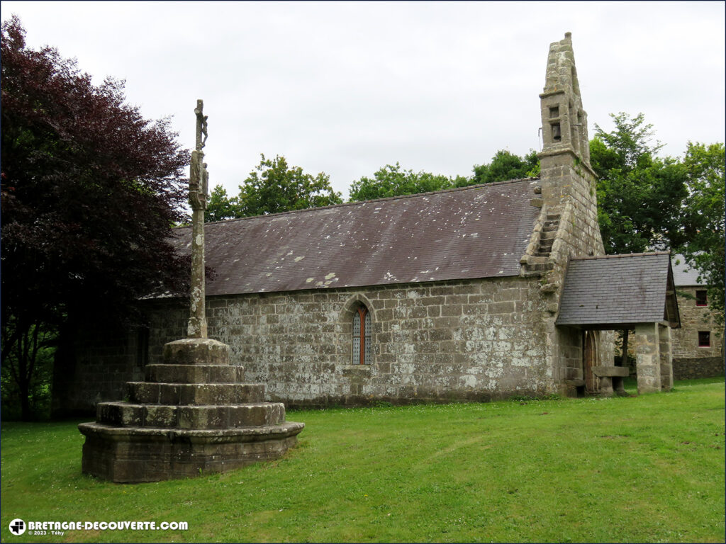 La chapelle Saint-Éloi à Plouarzel dans le Finistère.