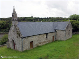 La chapelle de Loc-Majan à Plouguin dans le Finistère.
