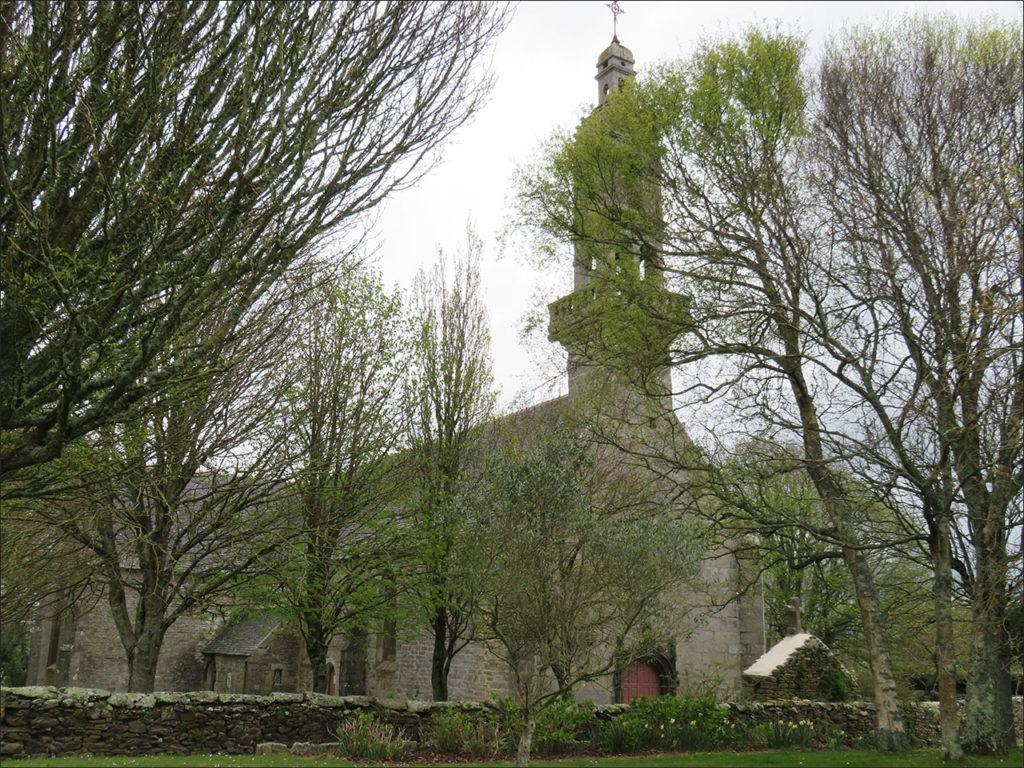La chapelle de Kersaint à Landunvez dans le Finistère.