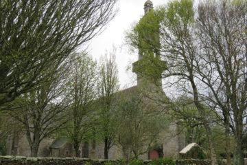 La chapelle de Kersaint à Landunvez dans le Finistère.