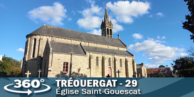 Visite virtuelle de l'église de Tréouergat.