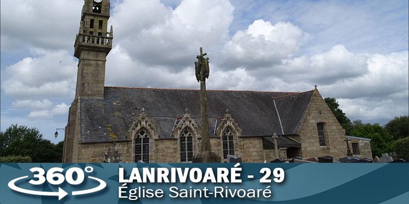 Visite virtuelle de l'église de Lanrivoaré.